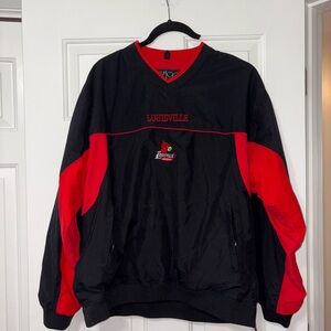 American Vintage Black and Red Sweatshirt